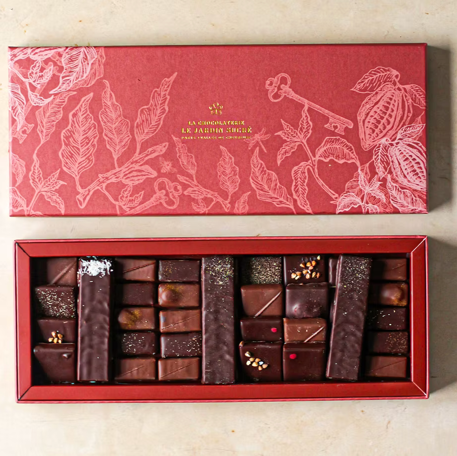 Grand coffret chocolats et pralinés