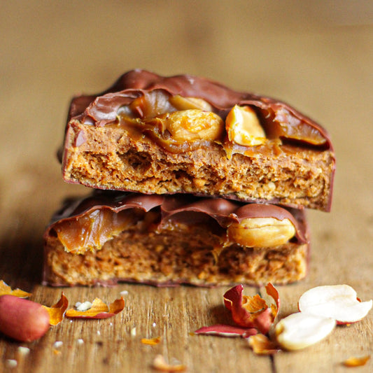 Carré Goûter Chocolat Lait & Cacahuètes