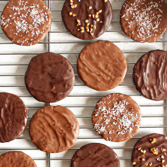 Biscuits Chocolats (Coco, Noisette, Sarrasin, Chocolat Noir, Chocolat au Lait, ...)