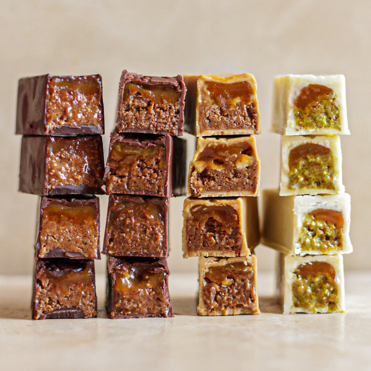 Coffret 8 Barres Praliné