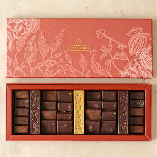 Grand coffret chocolats et pralinés