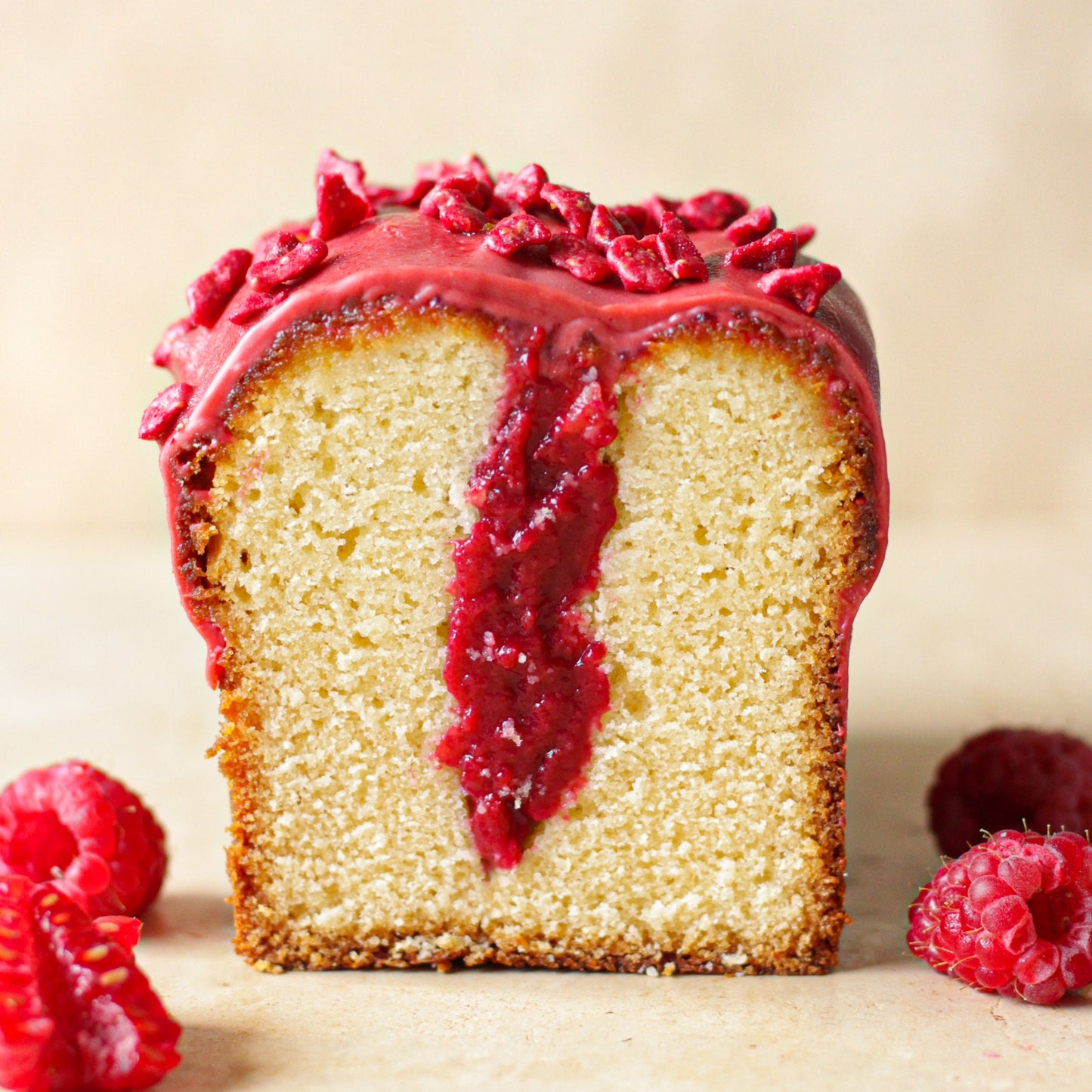 Cake Framboise & Rose