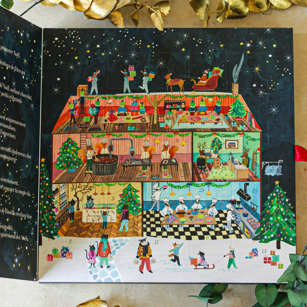 calendrier de l'avent interieur